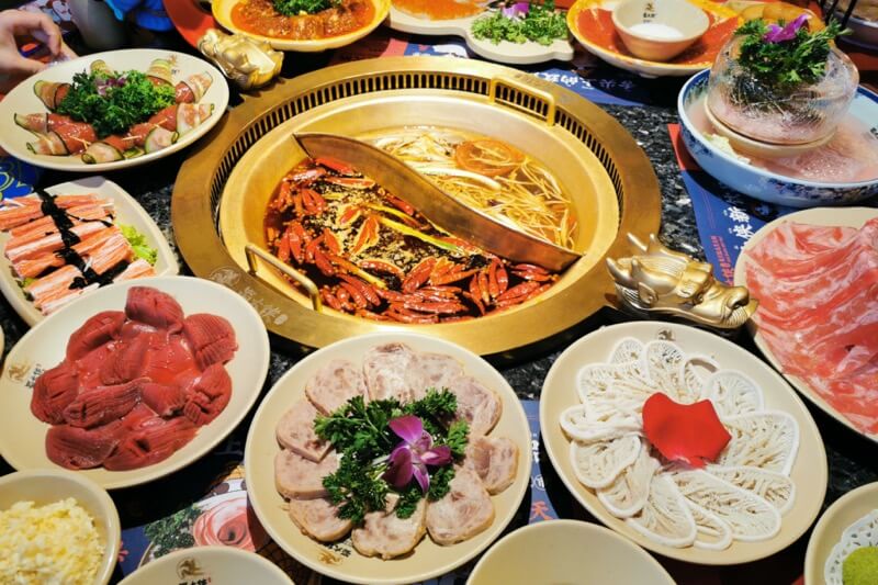 Sichuan hotpot