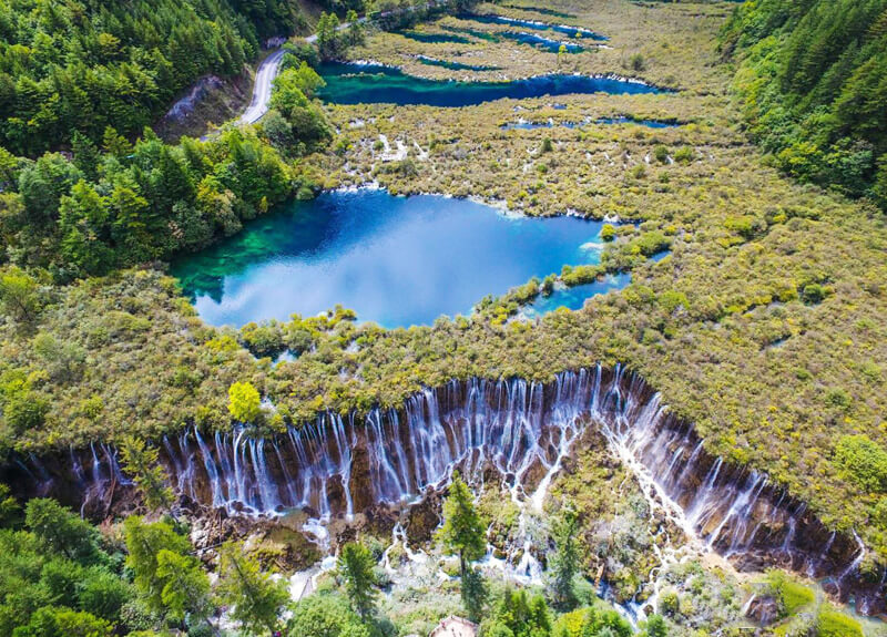 Cascadas Nuorilang Jiuzhaigou