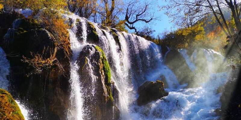 Cascadas Shuzheng de Jiuzhaigou