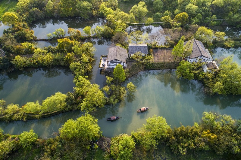 Parque Nacional del Humedal Xixi Hangzhou