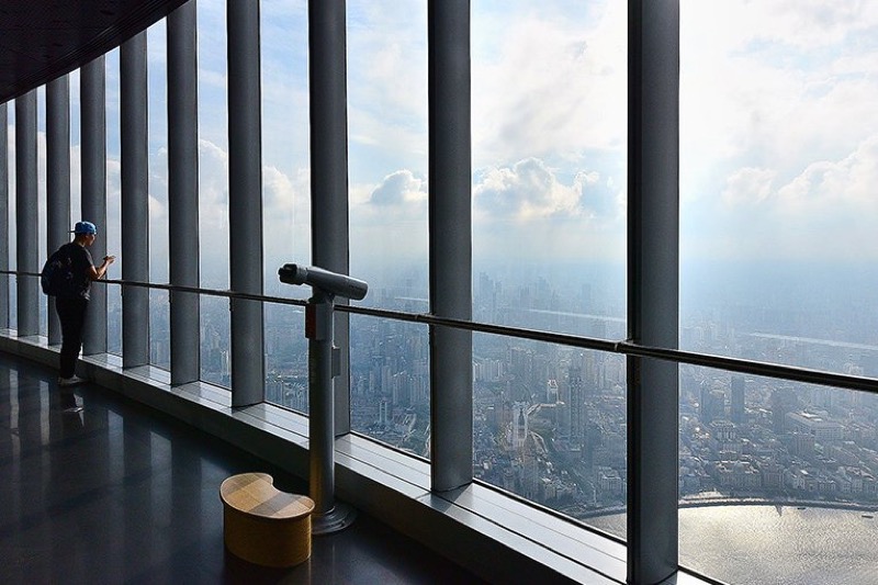 plataforma de observación de Shanghai Tower