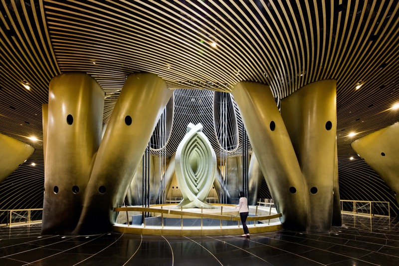 espacio de arte de Shanghai Tower