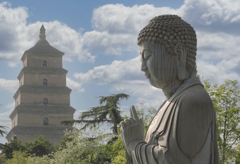 Gran Pagoda del Ganso Salvaje y Templo Daci'en