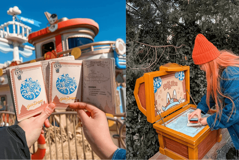Pasaporte de Sellos y Mini Juegos