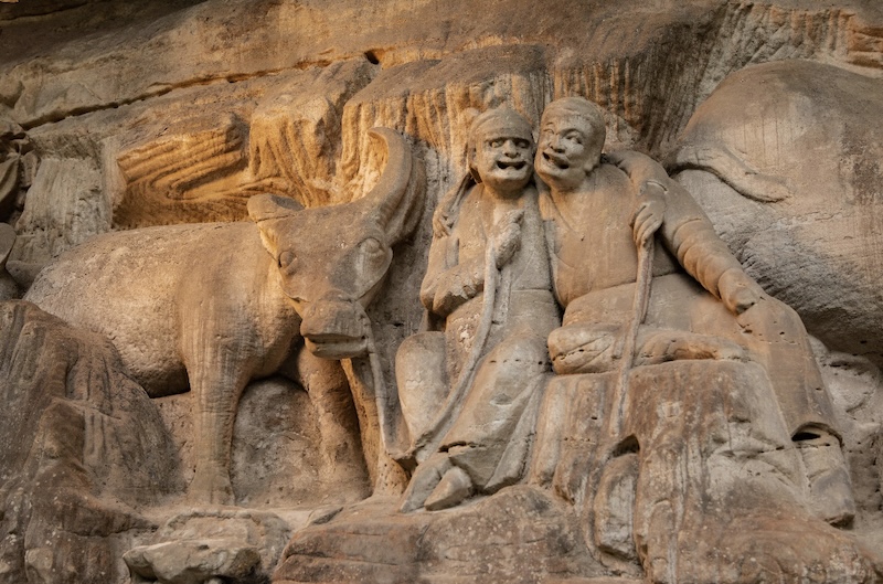 Las Escenas Pastoriles (Pastores y bueyes) de Dazu