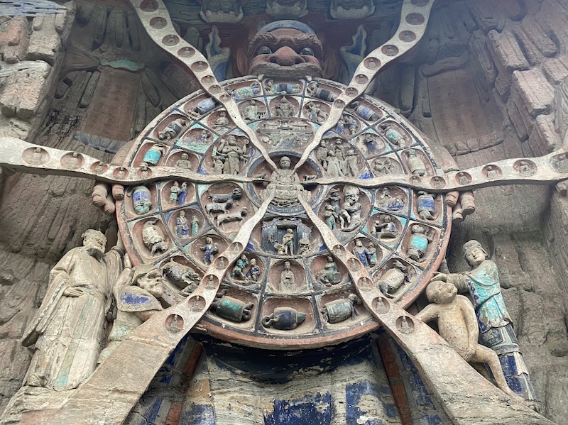 La Rueda del Samsara de Dazu