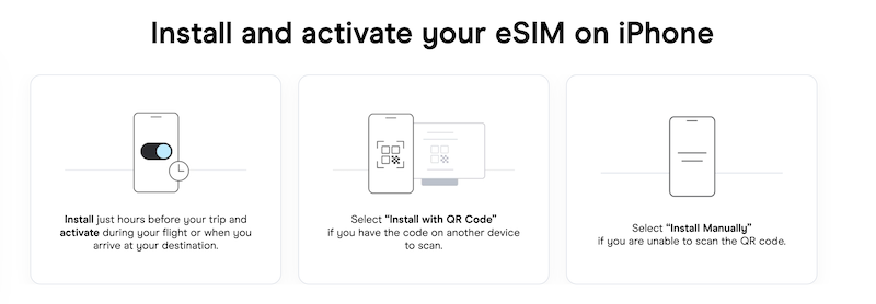 instalar eSIM China en iPhone